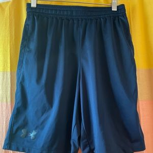 (SOLD) Mens UA Navy Shorts